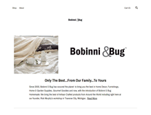 Tablet Screenshot of bobinniandbug.com